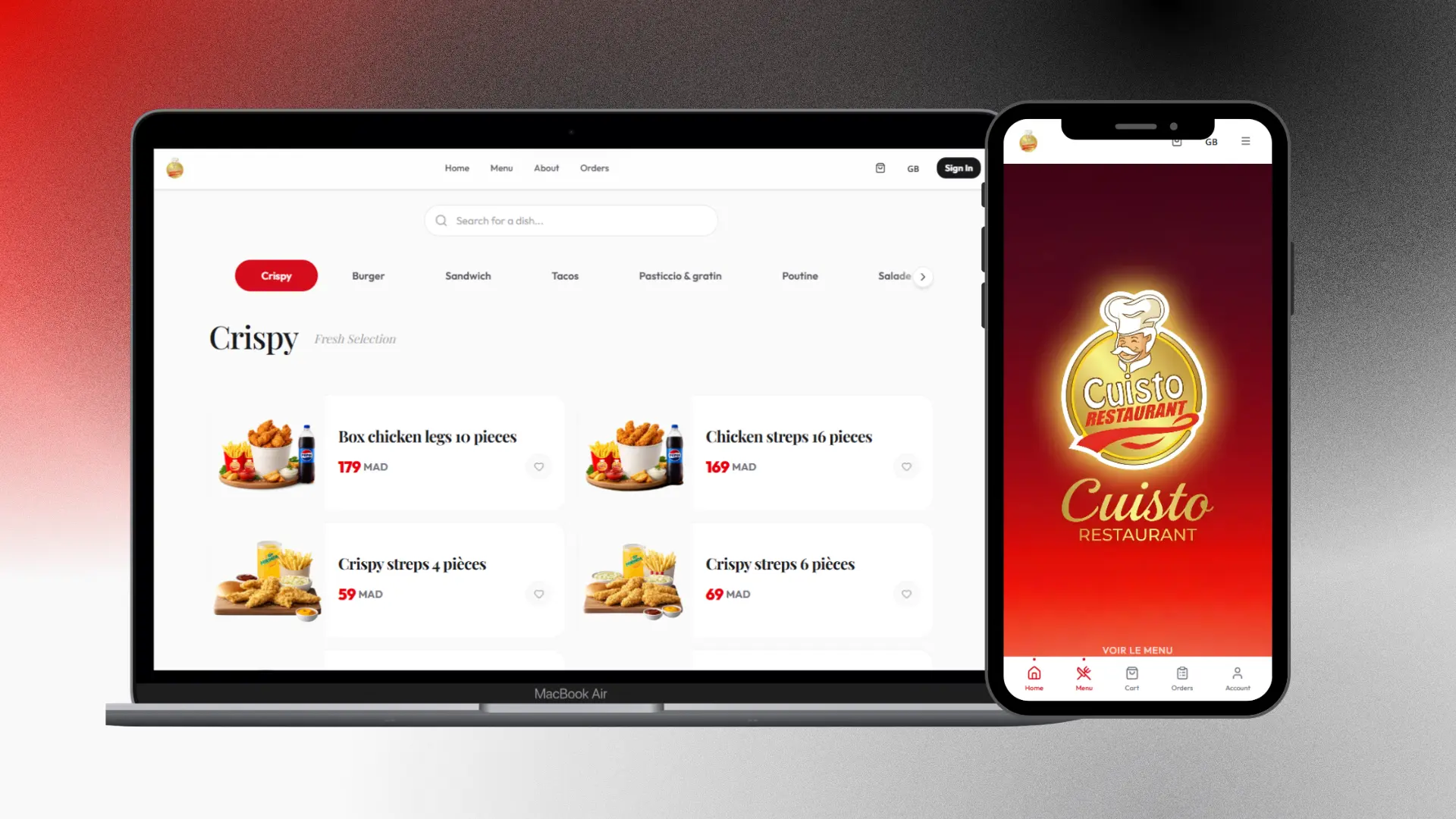 Cuisto Real-Time Platform
